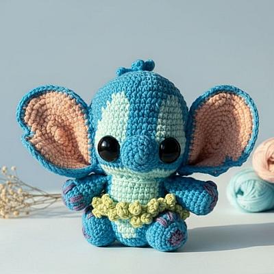 Stitch Amigurumi – Boneco em Crochê Inspirado no Personagem - foto 2