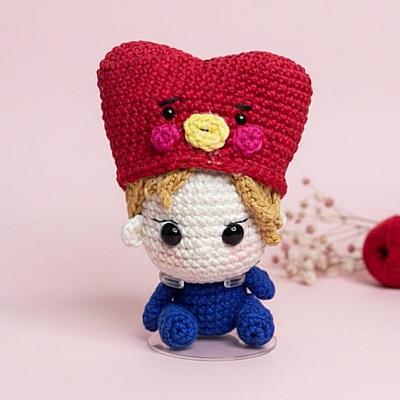 Tata BTS Amigurumi – Crochê Inspirado no BT21 | Army