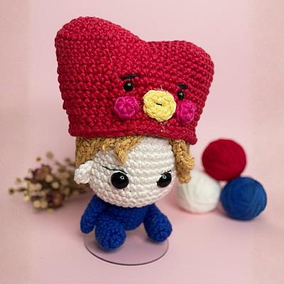 Tata BTS Amigurumi – Crochê Inspirado no BT21 | Army - foto 2