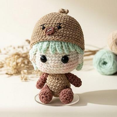 Suga BTS Amigurumi – Boneco em Crochê Inspirado no K-pop - foto 2