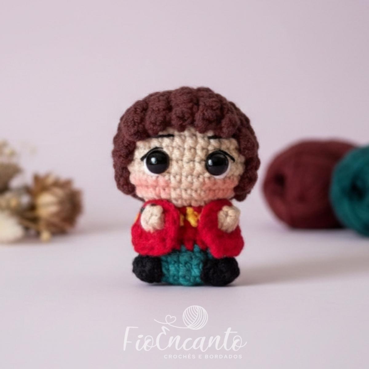 Chaveiro Stranger Things Amigurumi – Feito à Mão em Crochê — foto 3