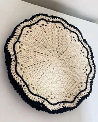 Sousplat de Crochê Artesanal – Linha 100% Algodão 6 peças