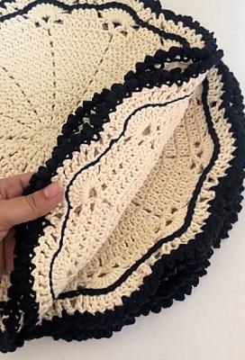 Sousplat de Crochê Artesanal – Linha 100% Algodão 6 peças - foto 2