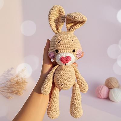 Coelho Amigurumi – Boneco em Crochê Artesanal Feito à Mão - foto 2