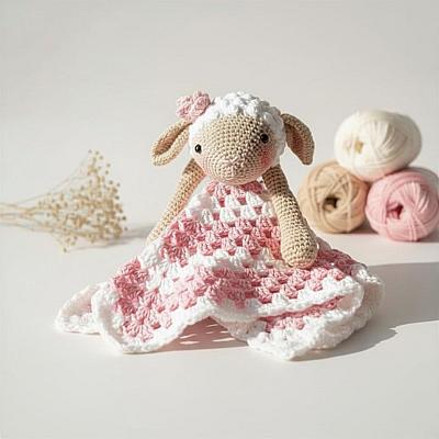 Naninha Amigurumi – Mantinha de Apego em Crochê Artesanal Feito à Mão - foto 2
