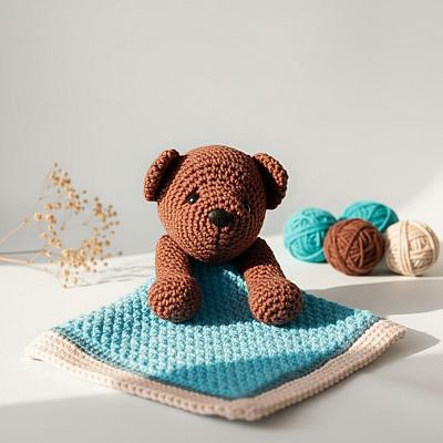 Naninha Ursinho em Crochê – Conforto e Carinho para seu Bebê