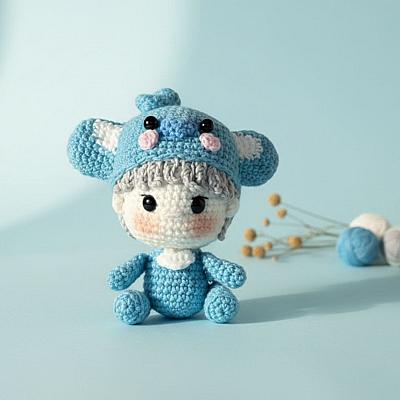 Koya BTS Amigurumi – Boneco em Crochê Inspirado no BT21 RM - foto 2