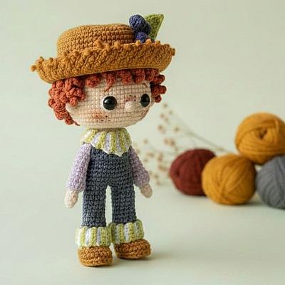 Limaozinho Turma da Moranguinho Amigurumi – Boneco em Crochê Feito à Mão