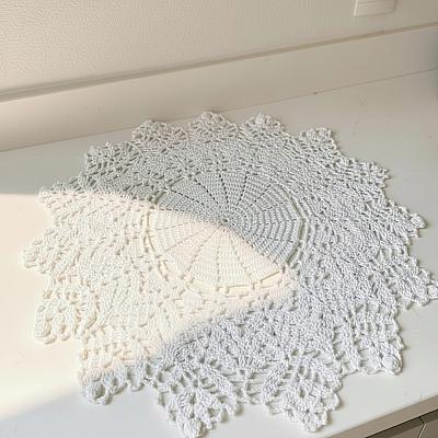Toalha Rendada em Crochê Artesanal – Decoração de Mesa Feita à Mão - foto 2