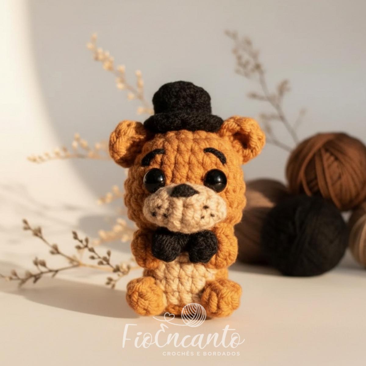 Chaveiro Amigurumi FNAF – Leve seus personagens favoritos com você! | Fio Encanto — foto 2