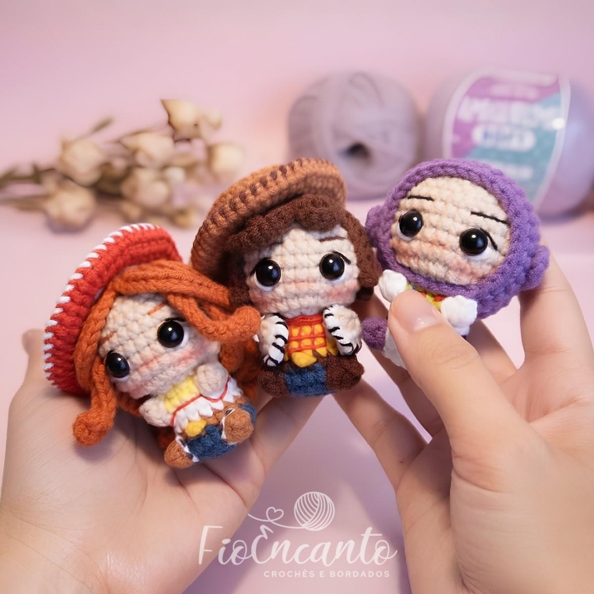 Chaveiro ToyStory Amigurumi – A Magia do Toy Story no Seu Dia | Fio Encanto — foto 1