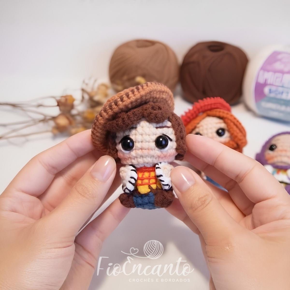 Chaveiro ToyStory Amigurumi – A Magia do Toy Story no Seu Dia | Fio Encanto — foto 3