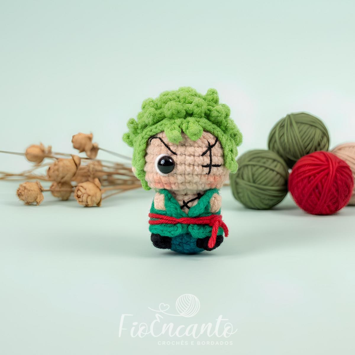 Chaveiro - One Piece - Zoro, Sanji, Luffy, Nami e Chopper — foto 4