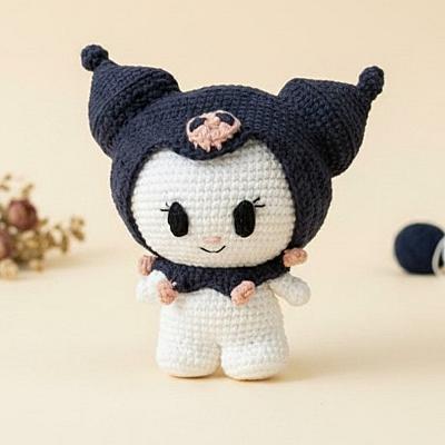 Kuromi Amigurumi – A Rebelde Charmosa do Universo Sanrio | Fio Encanto