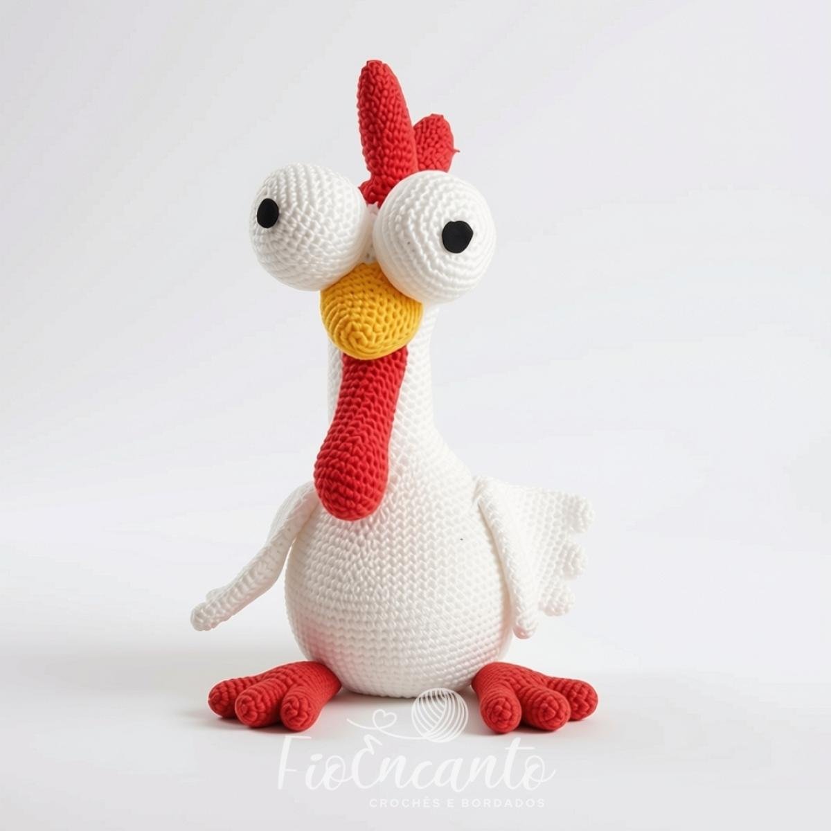 Galinha Personagem Jogo HayDay Amigurumi | Fio Encanto — foto 1