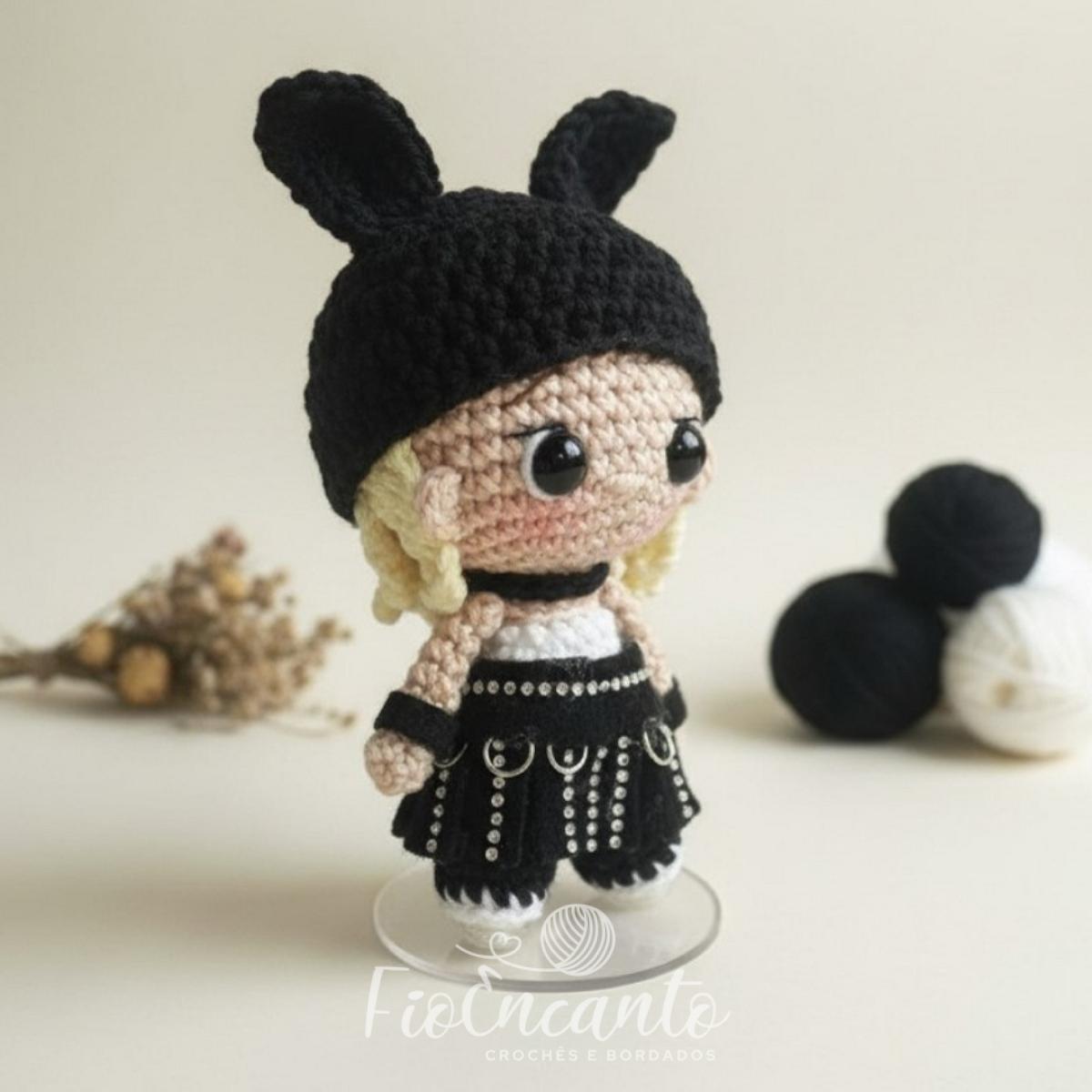 Félix Stray Kids Amigurumi – Boneco em Crochê Inspirado no K-pop — foto 1