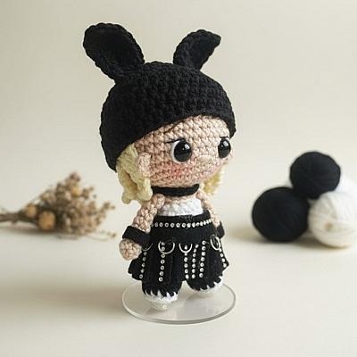 Félix Stray Kids Amigurumi – Boneco em Crochê Inspirado no K-pop