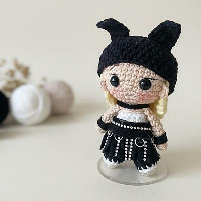 Félix Stray Kids Amigurumi – Boneco em Crochê Inspirado no K-pop - foto 2