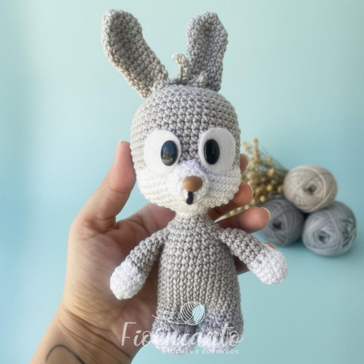 Coelho Amigurumi – Coelhinho em Crochê Feito à Mão — foto 2