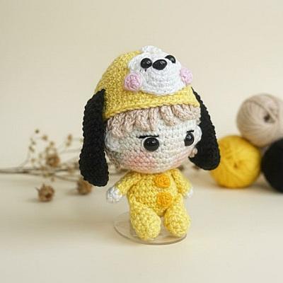 Jimin BTS Amigurumi – Boneco em Crochê Inspirado no K-pop - foto 2