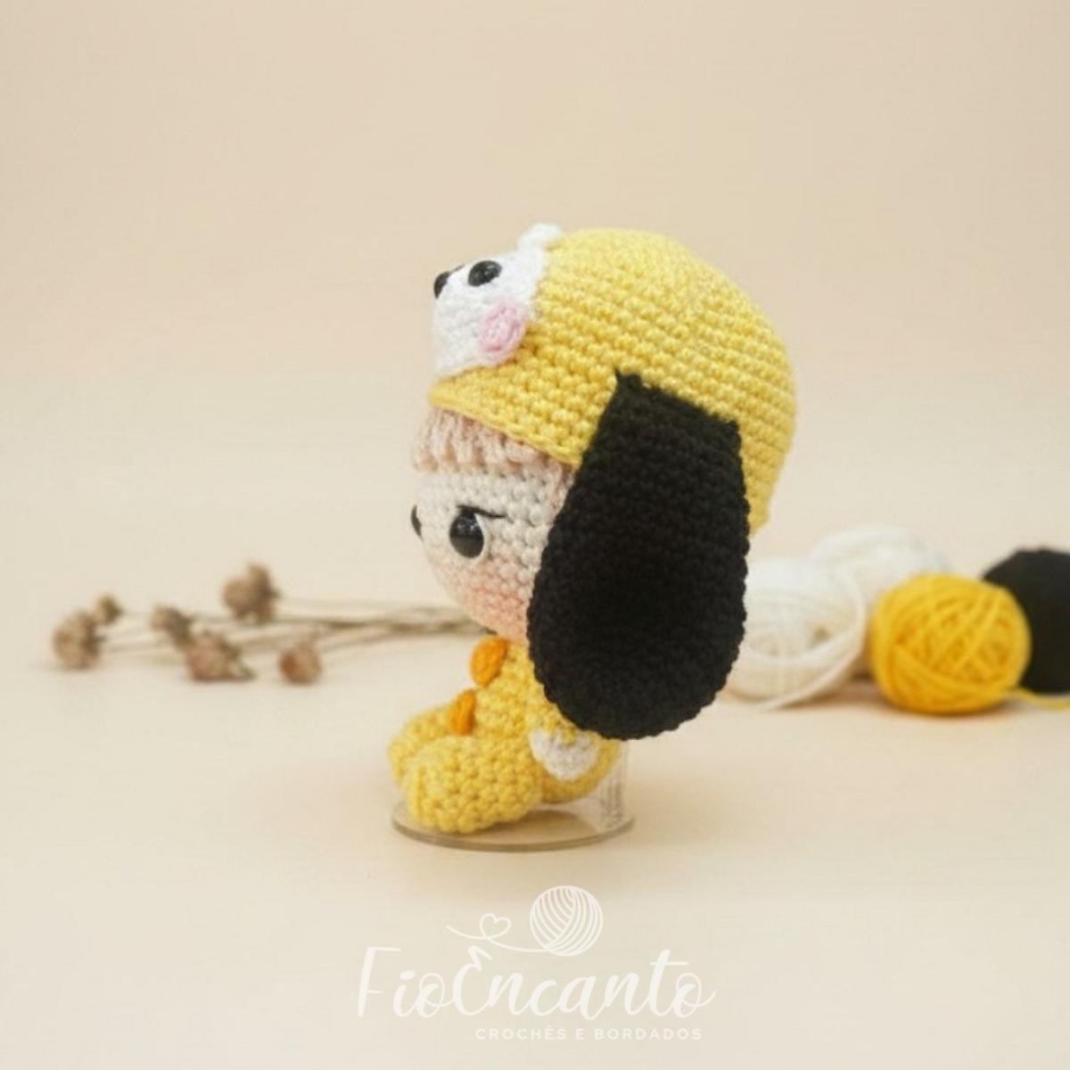 Jimin BTS Amigurumi – Boneco em Crochê Inspirado no K-pop — foto 3