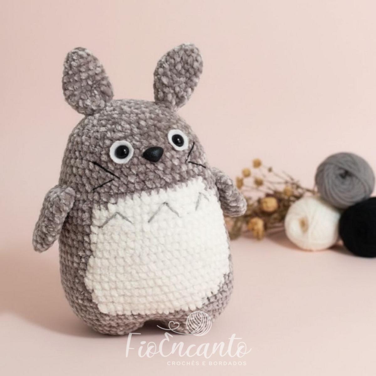 Totoro Amigurumi – Boneco em Crochê Inspirado no Personagem — foto 1