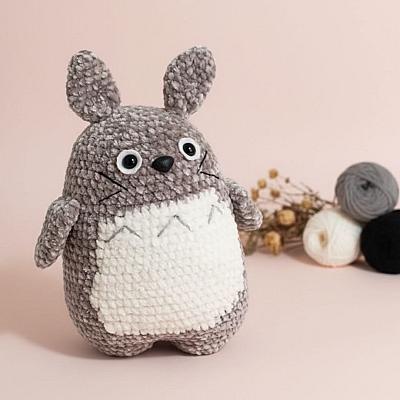 Totoro Amigurumi – Boneco em Crochê Inspirado no Personagem