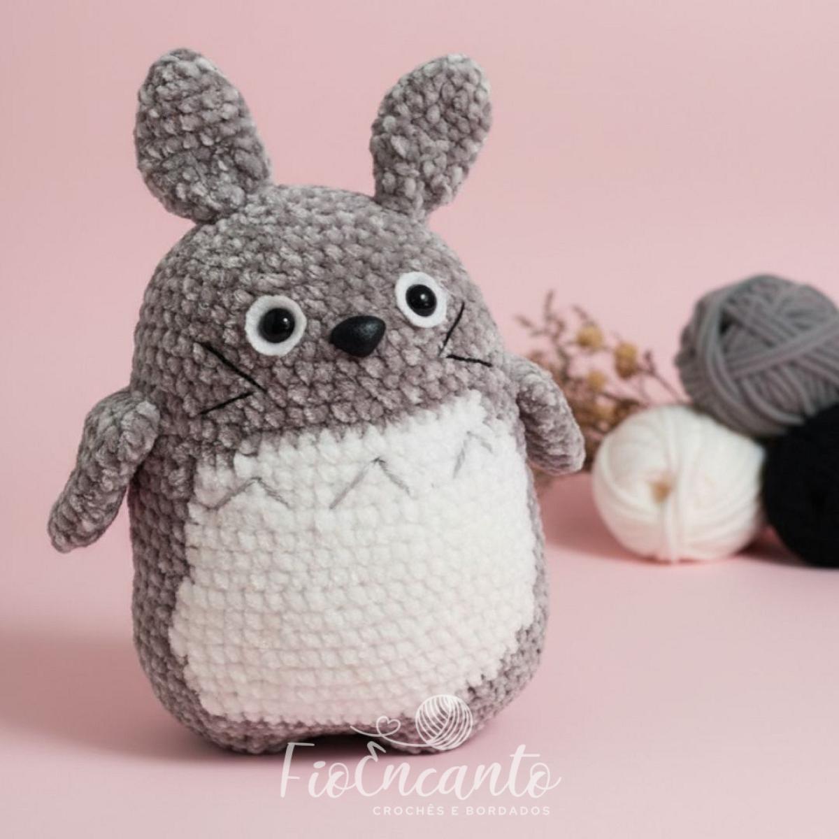 Totoro Amigurumi – Boneco em Crochê Inspirado no Personagem — foto 2