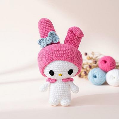 My Melody Amigurumi – Boneca em Crochê Inspirada na Sanrio