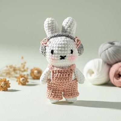Coelho Miffy Amigurumi – Coelhinho em Crochê Inspirado na Personagem