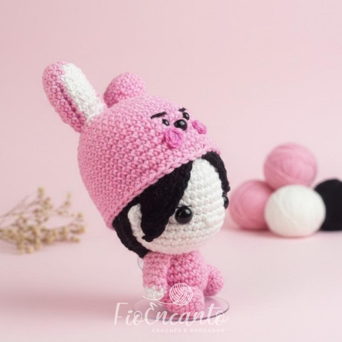 Jungkook BTS Amigurumi – Boneco em Crochê Inspirado no K-pop — foto 2