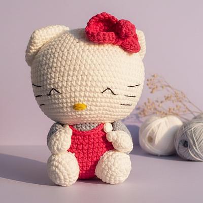 Hello Kitty Amigurumi – Boneca em Crochê Inspirada na Sanrio - foto 2